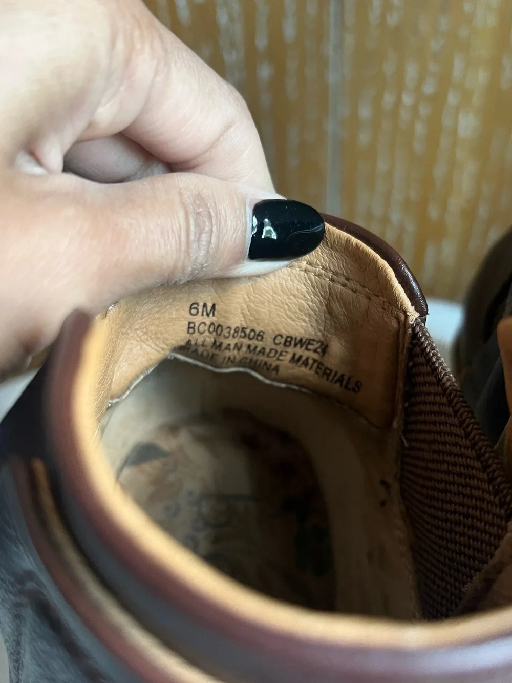 boc Dark Brown Leather Ankle Booties 6M